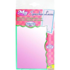 INGROSSO PROFUMERIA SPECCHIO LUSSO 18X12CM C/SUPPORTO 8000061014666 ARTICOLI IGIENE E SALUTE ACCESSORI IGIENE