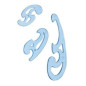 CURVILINEE ANDROMEDA SET 3PZ EAN 8000825961250 INGROSSO SQUADRE E RIGHE CURVILINEE ANDROMEDA SET 3PZ EAN 8000825961250 INGROSSO SQUADRE E RIGHE