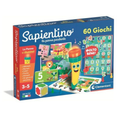INGROSSO GIOCATTOLI PENNA PARLANTE 60 GIOCHI 16494 GIOCHI CLEMENTONI SAPIENTINO