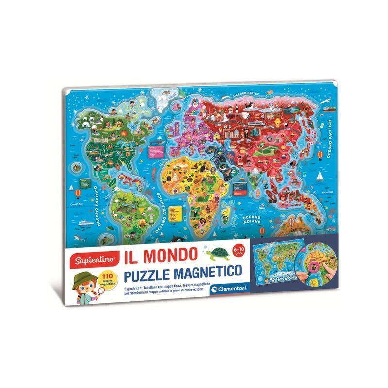 QUADRO MAGNETICO IL MONDO 16692 EAN 8005125166923 INGROSSO PUZZLE CLASSICI QUADRO MAGNETICO IL MONDO 16692 EAN 8005125166923 INGROSSO PUZZLE CLASSICI