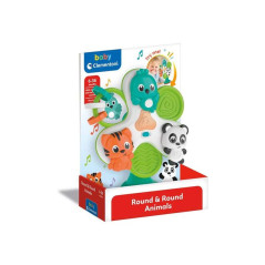INGROSSO GIOCATTOLI ROUND&ROUND ANIMALS 2024 (INT1) 8005125179152 GIOCHI CLEMENTONI BABY CLEMENTONI