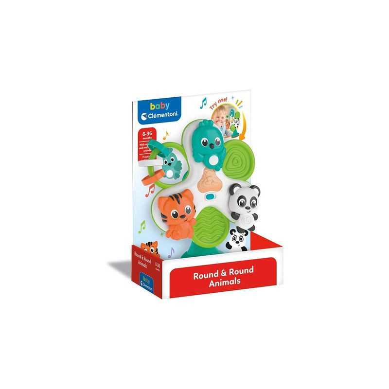 ROUND&ROUND ANIMALS 2024 (INT1) EAN 8005125179152 INGROSSO BABY CLEMENTONI