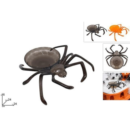 INGROSSO HALLOWEEN PORTAOGGETTI RAGNO 2 COLORI ASS 8053482301457 ACCESSORI HALLOWEEN ACCESSORI HALLOWEEN TAVOLA