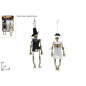 APPENDINI SCHELETRI SET 2PZ EAN 8053482347332 INGROSSO APPENDINI HALLOWEEN