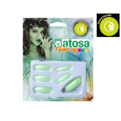 INGROSSO HALLOWEEN UNGHIE FINTE CHE SI ILLUMINANO AL BUIO 8422259391340 ACCESSORI HALLOWEEN ACCESSORI HALLOWEEN TRUCCHI
