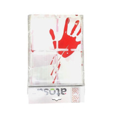 INGROSSO HALLOWEEN TENDA HALLOWEEN 200X100 CM INSANGUINAT 8422259832003 ARTICOLI HALLOWEEN FESTONI E ADDOBBI HALLOWEEN