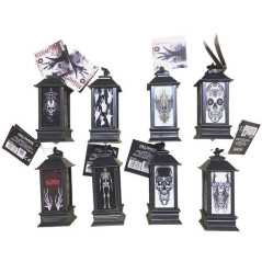 INGROSSO HALLOWEEN LANTERNE HALLOWEEN 14CM LUCE 2 ASS 8422259748007 ARTICOLI HALLOWEEN DECORAZIONI HALLOWEEN