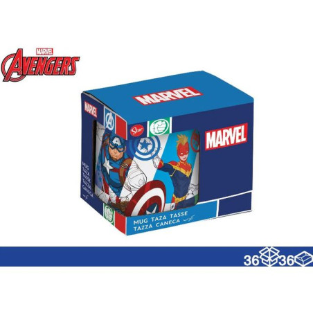 INGROSSO CASALINGHI TAZZA CERAMICA IN BOX 240ML AVENGERS 8412497882021 ACCESSORI CUCINA TAZZE
