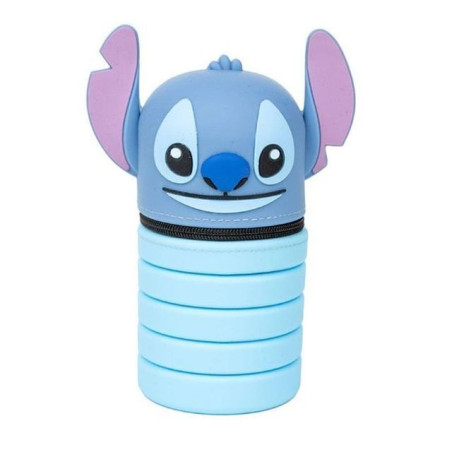 INGROSSO CARTOLERIA ASTUCCIO SILICONE CM.6X19 STITCH 8435631364450 ARTICOLI PER SCUOLA ASTUCCI SCUOLA