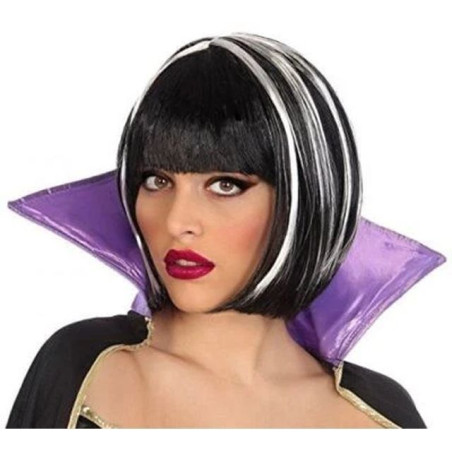 INGROSSO HALLOWEEN PARRUCCA LISCIA CORTA RIP. BIANCO 8422259397922 TRAVESTIMENTI HALLOWEEN PARRUCCHE DI HALLOWEEN