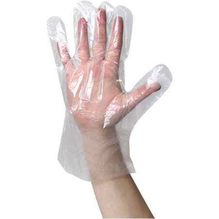 INGROSSO CASALINGHI GUANTI MONOUSO 100PZ.IN HDPE 8011690322749 FERRAMENTA E IDRAULICA GUANTI DA LAVORO