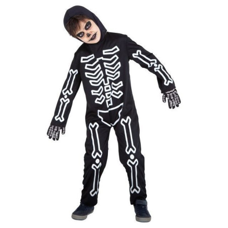 INGROSSO HALLOWEEN COSTUME OSSA FLUORESCENTI 5-7 ANNI 8422971872264 TRAVESTIMENTI HALLOWEEN COSTUMI HALLOWEEN BIMBO