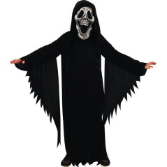 INGROSSO HALLOWEEN COSTUME TESCHIO FANTASMA 8-10 ANNI 8422971856073 TRAVESTIMENTI HALLOWEEN COSTUMI HALLOWEEN BIMBO