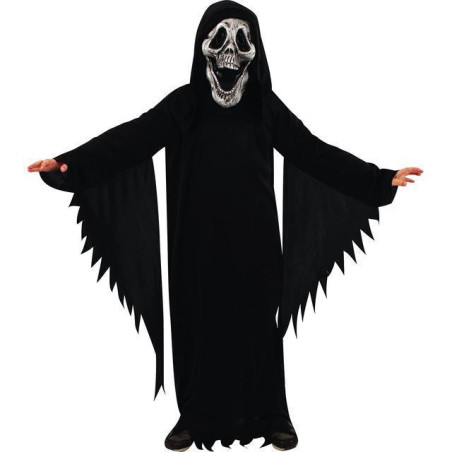 INGROSSO HALLOWEEN COSTUME TESCHIO FANTASMA 8-10 ANNI 8422971856073 TRAVESTIMENTI HALLOWEEN COSTUMI HALLOWEEN BIMBO