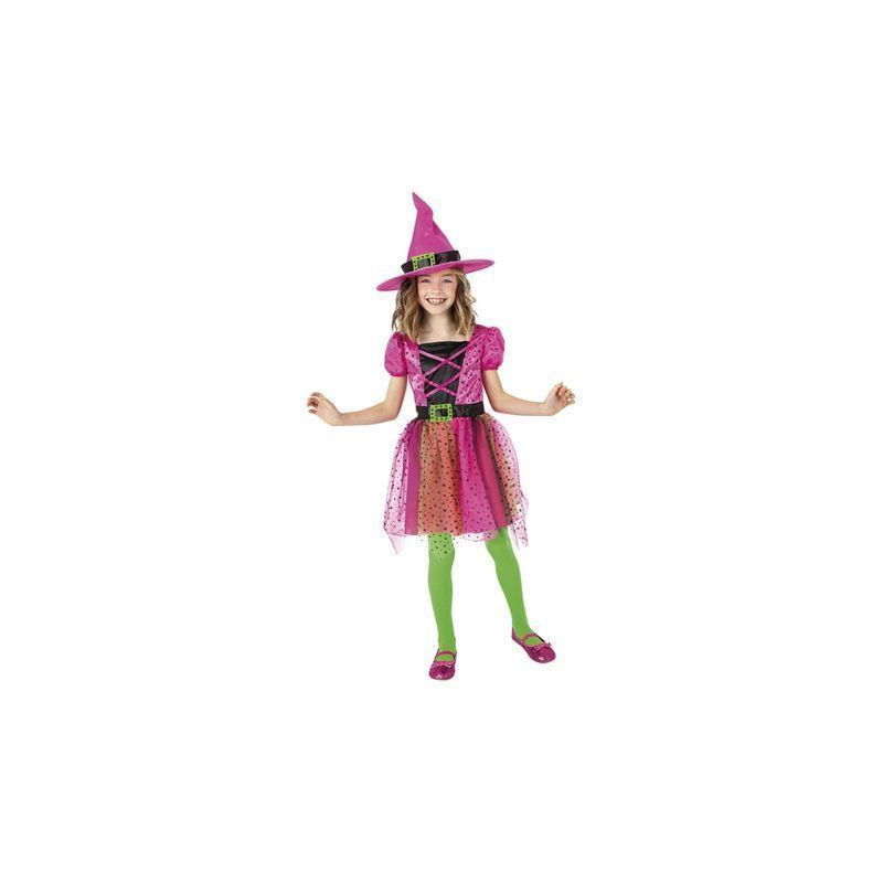 COSTUME STREGA ROSA SUPERSTAR 3-4 ANNI EAN 8422971863156 INGROSSO COSTUMI HALLOWEEN BAMBINA