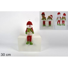 INGROSSO ARTICOLI NATALIZI SOGGETTI NATALIZI SU CONTENITORE 30CM 8033113682209 DECORAZIONI NATALIZIE OGGETTISTICA NATALIZIA