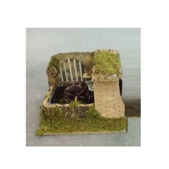 INGROSSO ARTICOLI NATALIZI MURO C/FONTANA C/MULINO H. 19/BASE 24X17 8021029602473 PRESEPE E ACCESSORI ACCESSORI PER IL PRESEPE