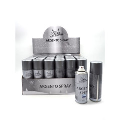 INGROSSO ARTICOLI NATALIZI SPRAY DECOR. COL. ARGENTO 60GR/160ML 8021029792174 ARTICOLI DI NATALE BOMBOLETTE SPRAY NATALIZIE