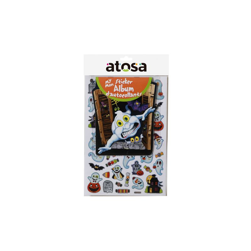 ALBUM CON ADESIVI 29X16 CM FANTASMA EAN 8422259832157 INGROSSO DECORAZIONI HALLOWEEN