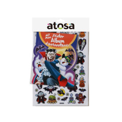 INGROSSO HALLOWEEN ALBUM CON ADESIVI 29X16 CM VAMPIRO 8422259832164 ADDOBBI HALLOWEEN DECORAZIONI HALLOWEEN