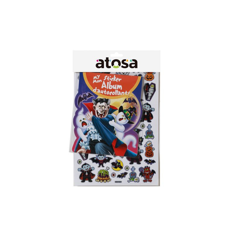 ALBUM CON ADESIVI 29X16 CM VAMPIRO EAN 8422259832164 INGROSSO DECORAZIONI HALLOWEEN