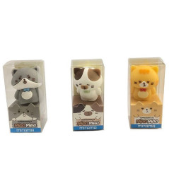 INGROSSO CARTOLERIA TEMPERINO SAGOMATO GATTI 1 FORO 8026624639428 TEMPERAMATITE TEMPERINI