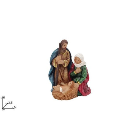 INGROSSO ARTICOLI DI NATALE NATIVITA 6CM 61842 8053482353074 PRESEPE E ACCESSORI PERSONAGGI PER IL PRESEPE E ANIMALI