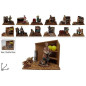 SCENARIO PRESEPE C/PERSONAGGIO 12ASS EAN 8033113343247 INGROSSO ACCESSORI PER IL PRESEPE