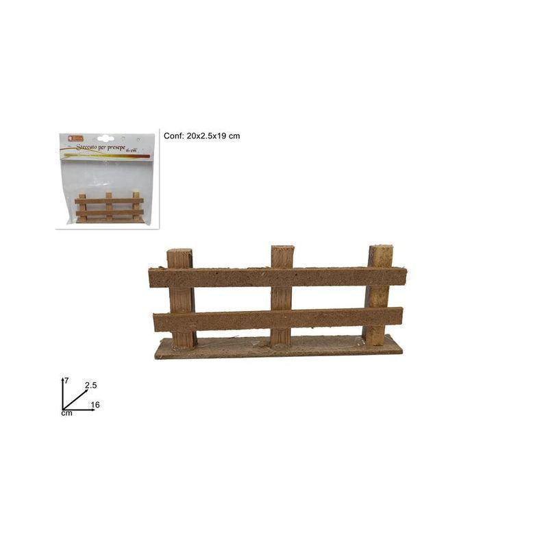 STECCATO PRESEPE CM16 EAN 8033113799501 INGROSSO ACCESSORI PER IL PRESEPE