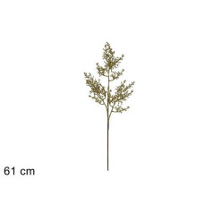 INGROSSO ARTICOLI DI NATALE STELO RAMI GLITTERATI 61 CM ORO 8053482352893 DECORAZIONI NATALIZIE FIORI FINTI NATALIZI
