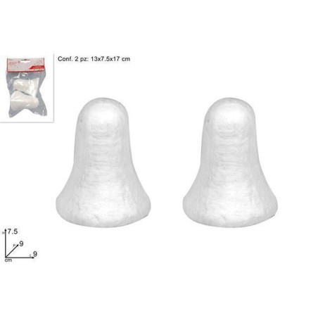 INGROSSO ARTICOLI DI NATALE CAMPANE POLIST. cm.9 PZ.2 8033113220494 ARTICOLI DI NATALE ARTICOLI DECORAZIONI NATALIZIE
