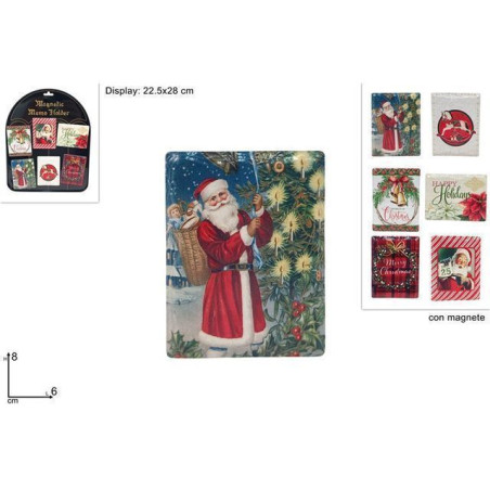 INGROSSO ARTICOLI DI NATALE MAGNETE CERAMICA DECORI NATALIZI ASS 8053482349725 ARTICOLI DI NATALE CALAMITE NATALIZIE