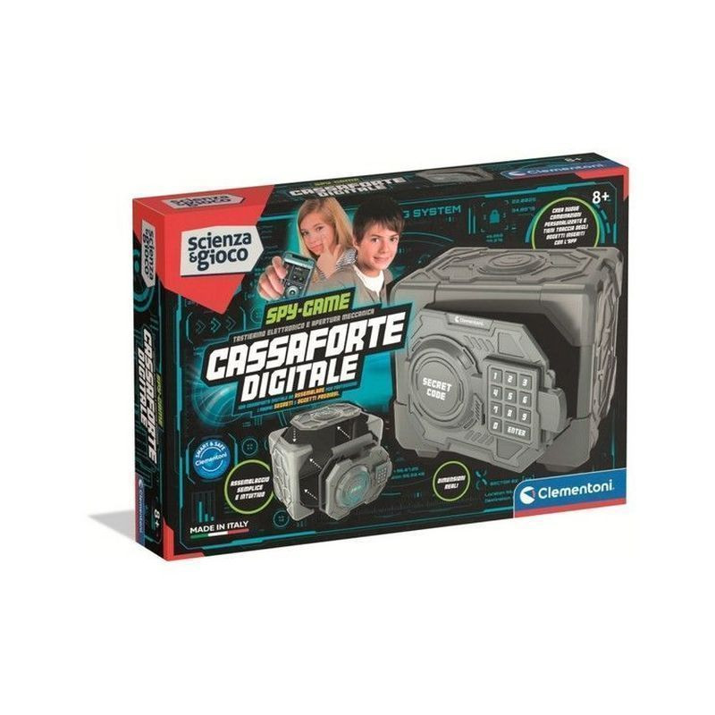 CASSAFORTE DIGITALE 19432 EAN 8005125194322 INGROSSO SCIENZA E GIOCO CLEMENTONI CASSAFORTE DIGITALE 19432 EAN 8005125194322 INGROSSO SCIENZA E GIOCO CLEMENTONI