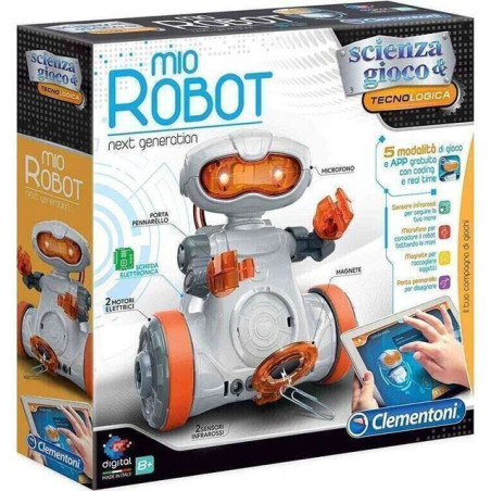 INGROSSO GIOCATTOLI MIO ROBOT NEW 19444 8005125194445 GIOCHI CLEMENTONI SCIENZA E GIOCO CLEMENTONI
