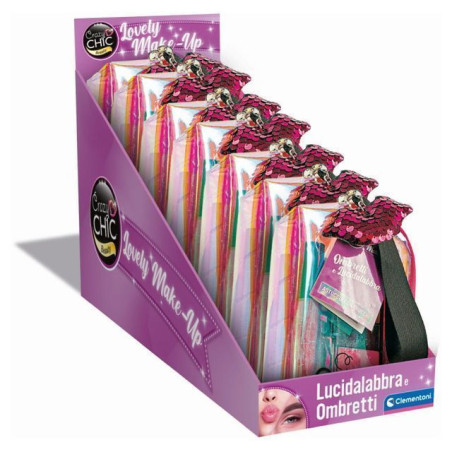 INGROSSO TRUCCHI BIMBA CRAZY CHIC POCHETTE TRUCCHI KISS 18142 8005125181421 MAKE UP BIMBA GIOCHI DA EDICOLA