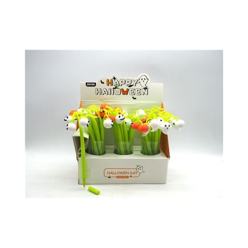 PENNA GOMMA FLESSIBILE HALLOWEEN 3 ASS. EAN 8021029380487 INGROSSO DECORAZIONI HALLOWEEN