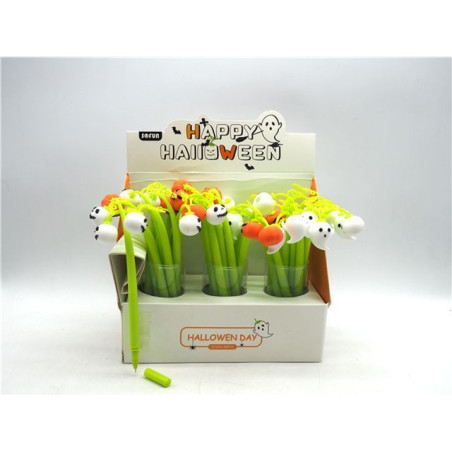 INGROSSO HALLOWEEN PENNA GOMMA FLESSIBILE HALLOWEEN 3 ASS. 8021029380487 ADDOBBI HALLOWEEN DECORAZIONI HALLOWEEN