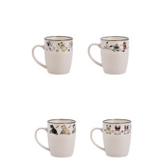 INGROSSO CASALINGHI TAZZA MUG PORC NBC A4D 380ML D9XH11 8057586159198 PRIMA COLAZIONE TAZZE