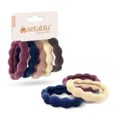 INGROSSO PROFUMERIA ELASTICI CAPELLI 5PZ VAR.1 VARI COLORI 8054794038444 ACCESSORI PER CAPELLI ELASTICI E FASCE PER CAPELLI