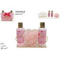 CONF.REGALO CUORE SET DA BAGNO 3PZ ROSA EAN 8053482328607 INGROSSO DOCCIA SCHIUMA