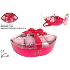 INGROSSO ARTICOLI DI NATALE CONF.REGALO LABBRA SET DA BAGNO 3PZ ROSS 8053482328638 IDEE REGALO DOCCIA SCHIUMA