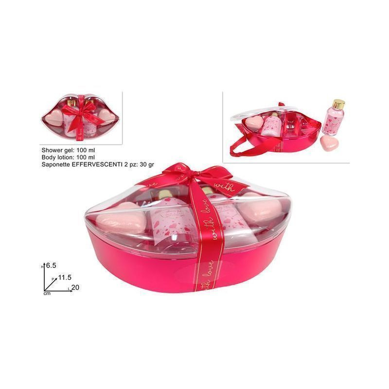 CONF.REGALO LABBRA SET DA BAGNO 3PZ ROSS EAN 8053482328638 INGROSSO DOCCIA SCHIUMA