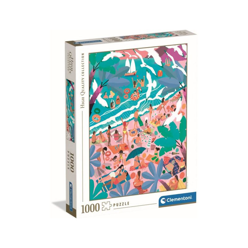 PUZZLE PZ.1000 SUNDAY AT THE BEACH 39891 EAN 8005125398911 INGROSSO PUZZLE CLASSICI