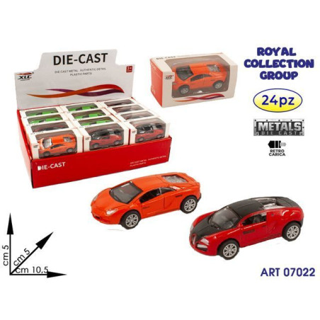 INGROSSO MODELLINO AUTO DIE CAS CM 10.5X5.5 ASS 8027456612436 MACCHININE MODELLINI AUTO