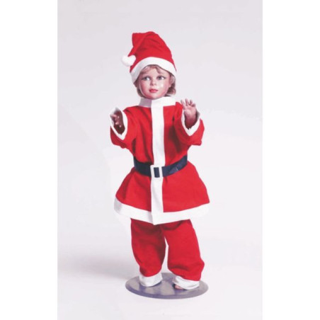INGROSSO ARTICOLI DI NATALE VESTITO BABBO NATALE BIMBO 8019959998698 TRAVESTIMENTI NATALIZI COSTUME BABBO NATALE BIMBI