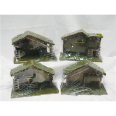 INGROSSO ARTICOLI DI NATALE CAPANNA MUSCHIATA H