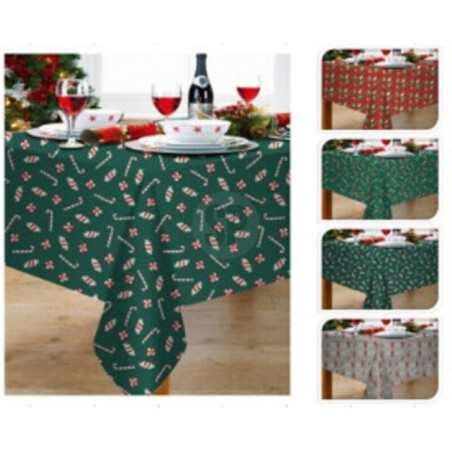 INGROSSO ARTICOLI DI NATALE TOVAGLIA TNT NATALE CM130X180 4ASS 8721037208550 ACCESSORI NATALIZI PER LA TAVOLA TOVAGLIE NATALIZIE