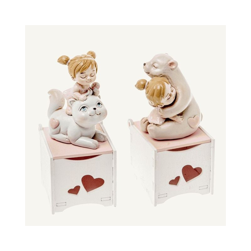 SCATOLINA SWEET GIRL H.12 S/2 EAN 80008613 INGROSSO BOMBONIERE SCATOLINA SWEET GIRL H.12 S/2 EAN 80008613 INGROSSO BOMBONIERE