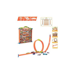 INGROSSO MODELLINO TRACK BUILDER 2 IN 1 8056894902007 PISTE PER MACCHININE PISTE MODELLINI AUTO