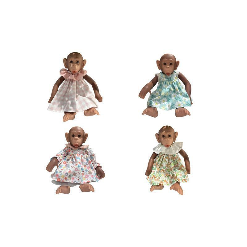 BAMBOLA SCIMMIA MONKEY IN VINILE 4ASS EAN 8056894905862 INGROSSO ANIMALI GIOCATTOLO BAMBOLA SCIMMIA MONKEY IN VINILE 4ASS EAN 8056894905862 INGROSSO ANIMALI GIOCATTOLO